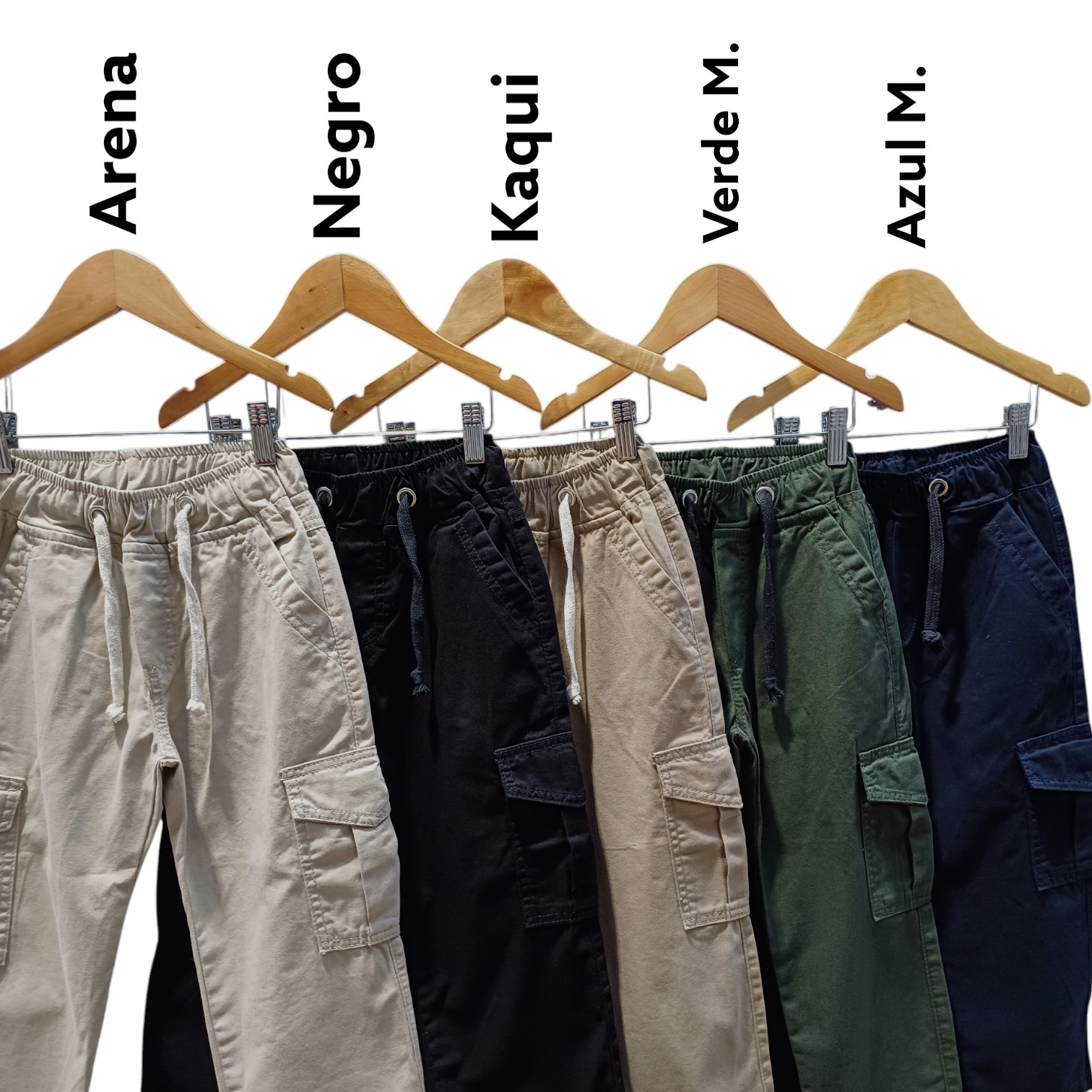 Pantalon Baggy Cargo de Niño - Imagen 3