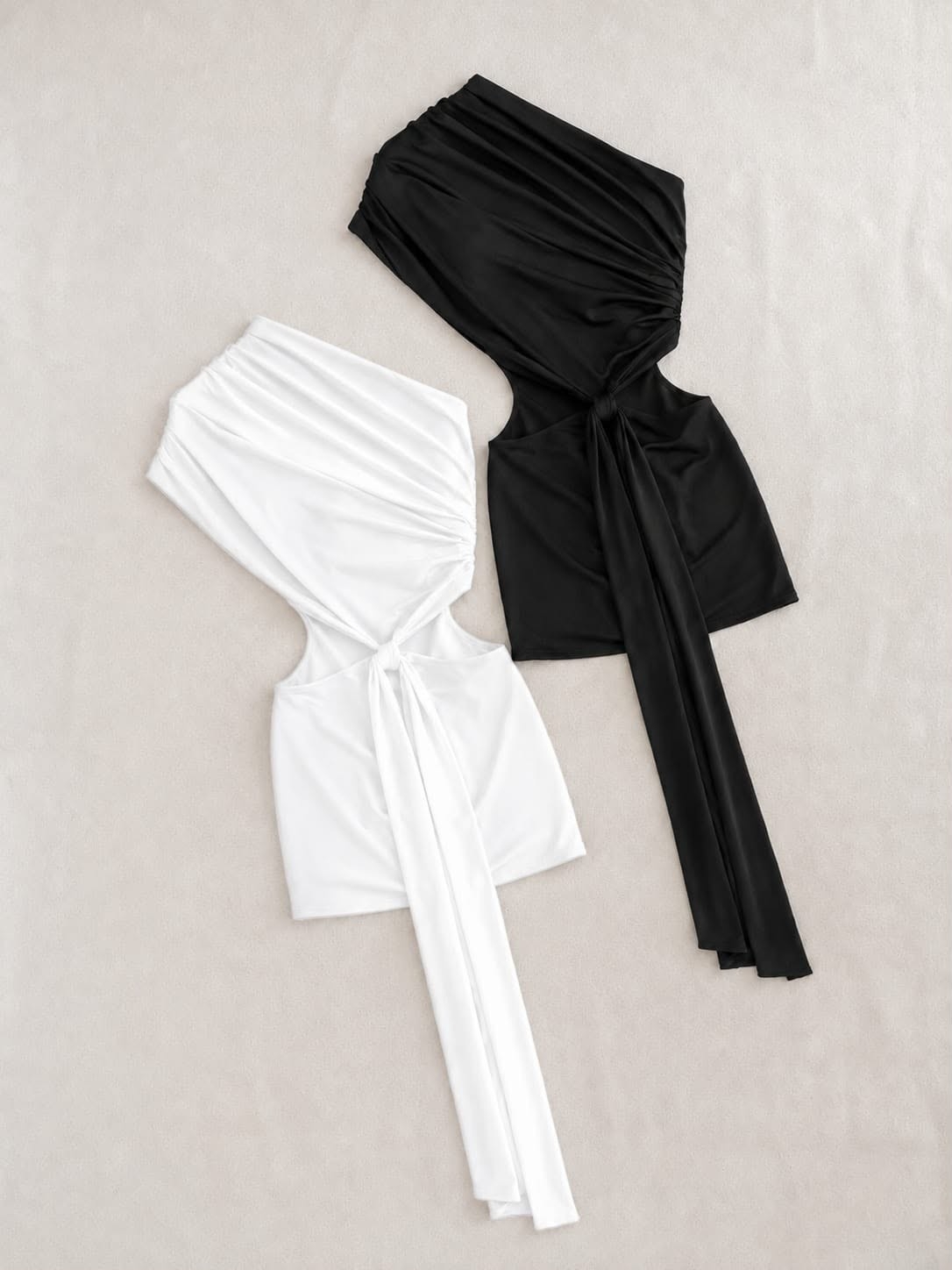 Vestido Negro/blanco - Imagen 2