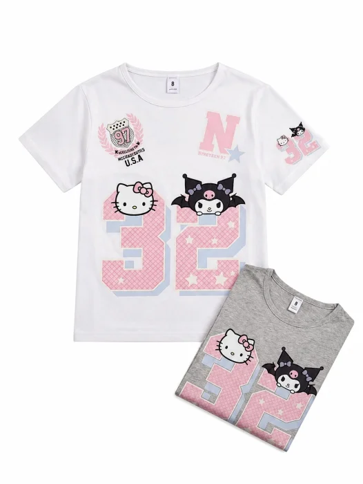 Remera Kitty Kuromi
