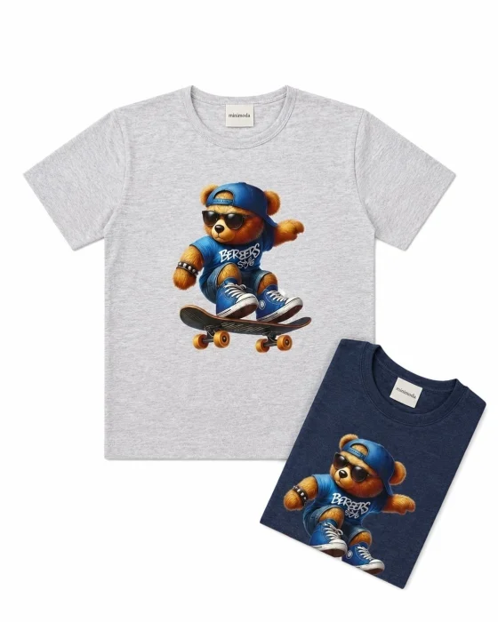 Remera Oso Skate
