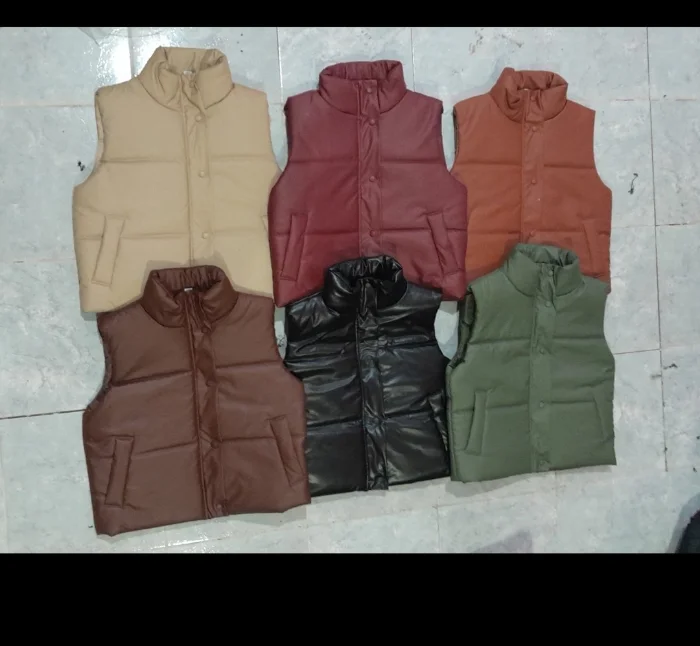 Chaleco Eco Cuero Dama