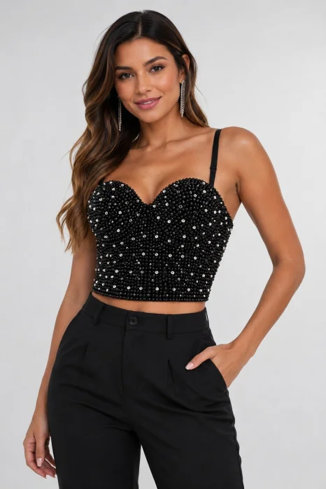 Corset Importado Perlas
