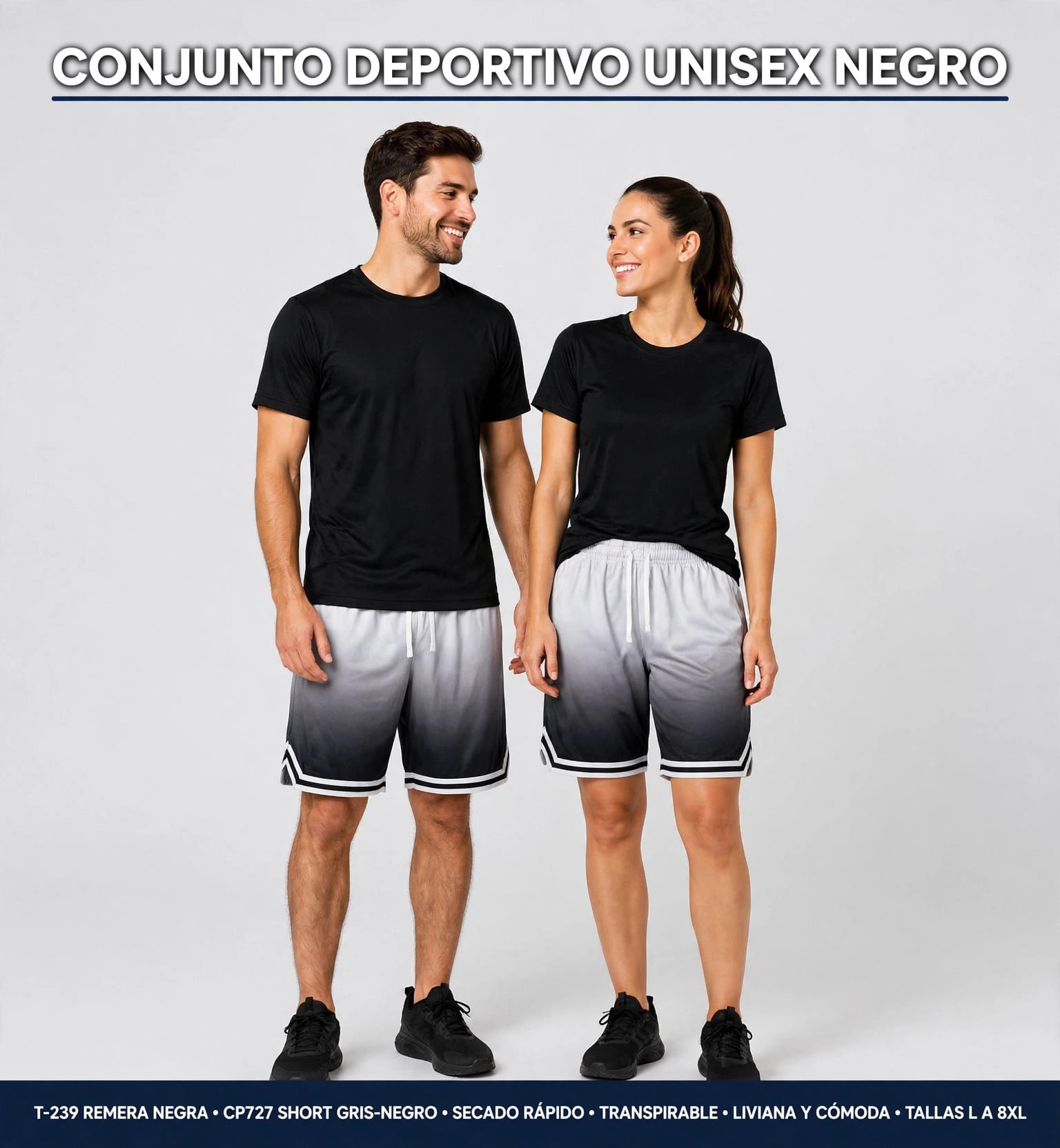 Remera y Shorts Deportivo - Imagen 5