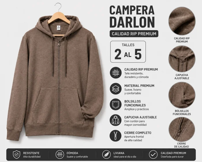 Campera Darlon Rip