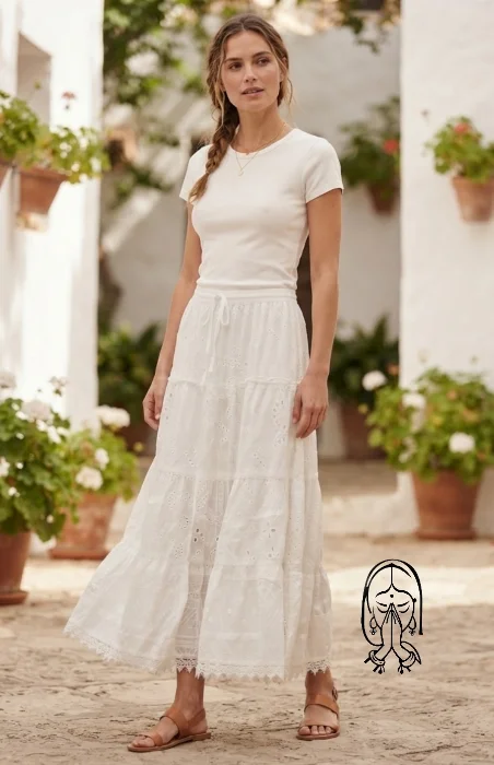 Pollera Broderie