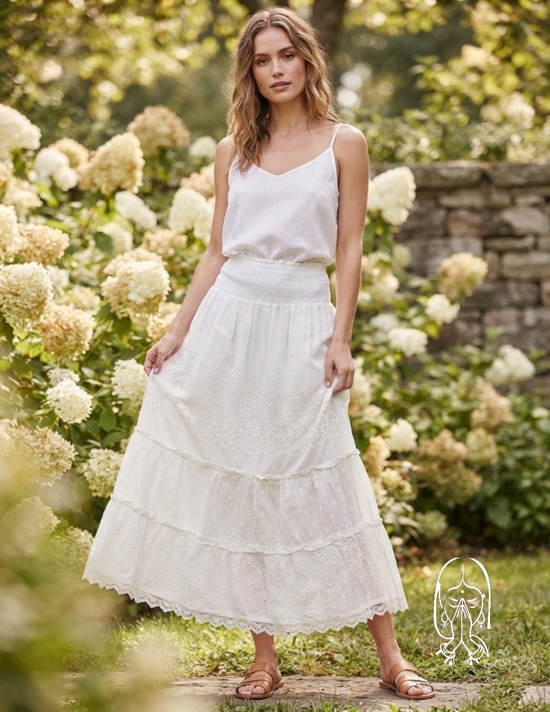 Pollera Broderie - Imagen 2
