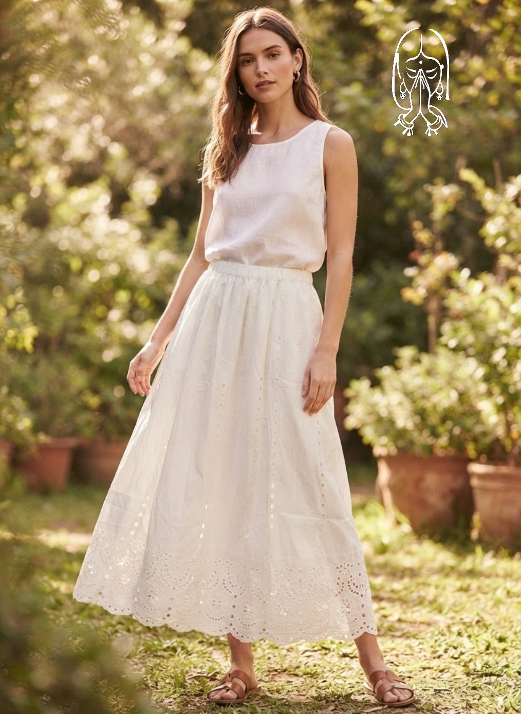 Pollera Broderie - Imagen 3