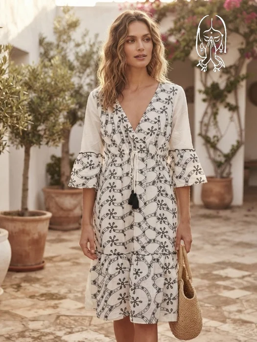 Vestido Broderie