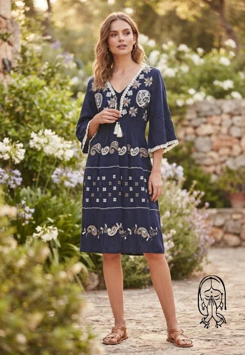 Vestido Broderie