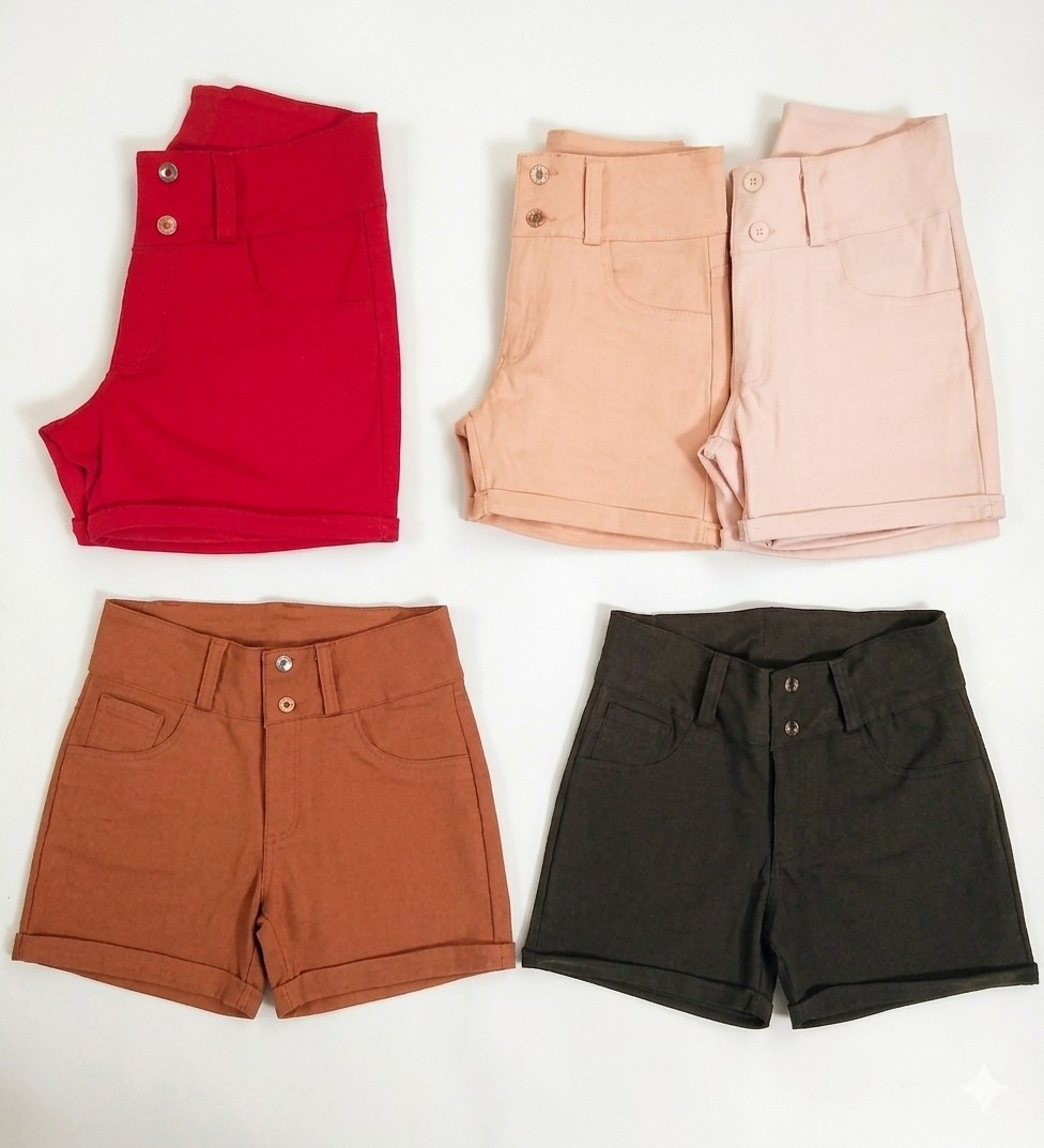 Shorts de Bengalina Dama Talles 1 al 7 - Imagen 2