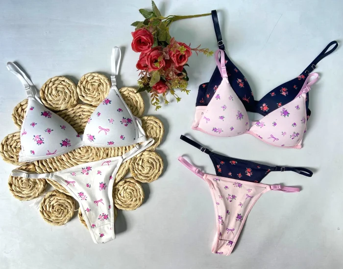 Conjunto Gamuzado Estampado