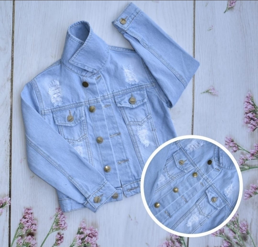Campera Jeans Estilo Mom - Imagen 3