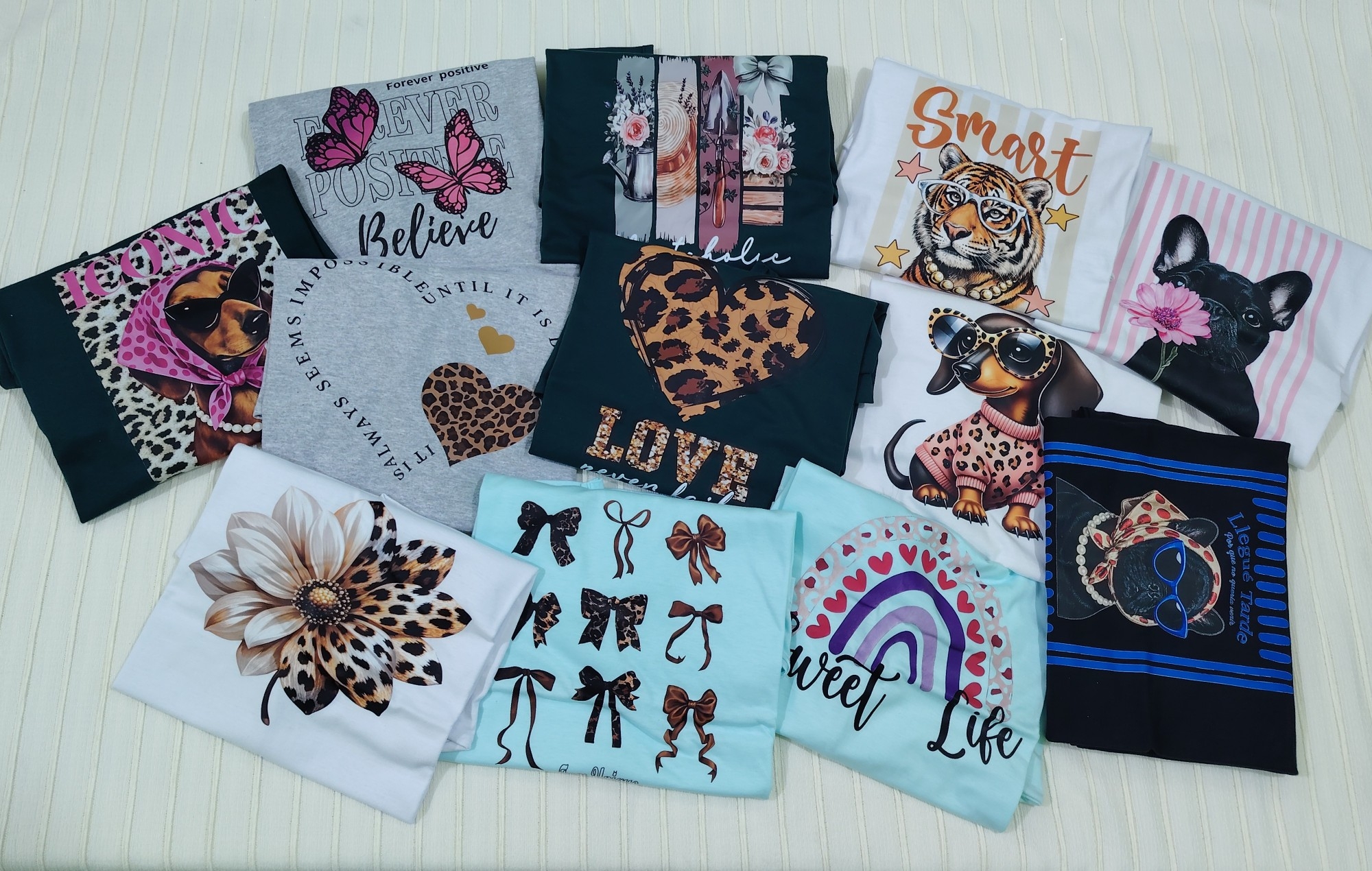 Remeras Básica con Tajo Algodón Peinado - Imagen 2