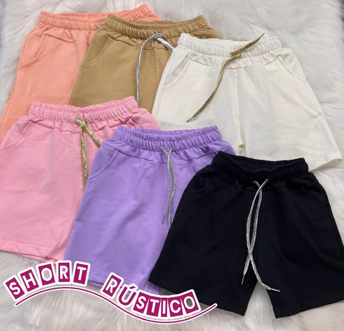 Shorts Rústicos