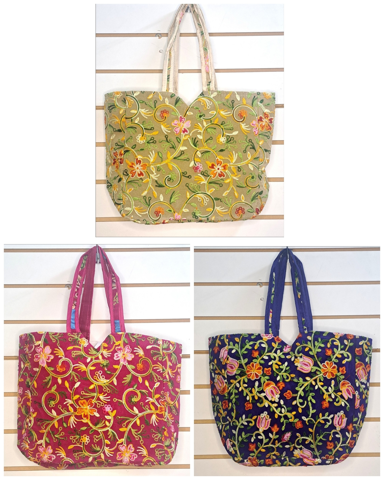 Bolso Playero Bordado - Imagen 2