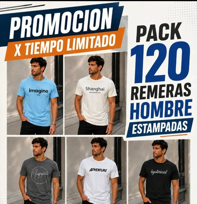Pack de Remeras
