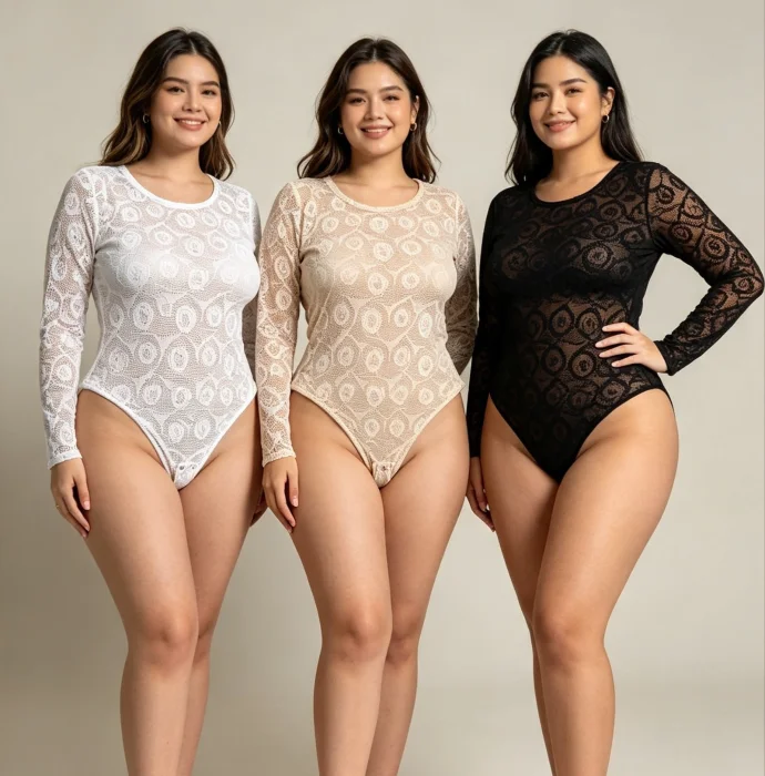 Body Encaje Lycra