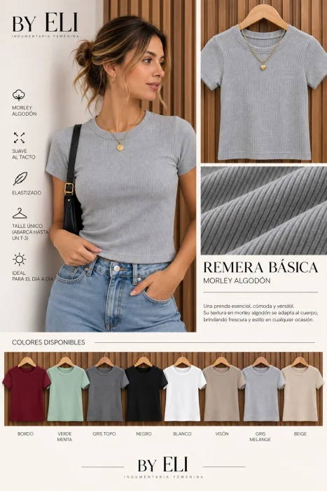 Remera Morley Algodón