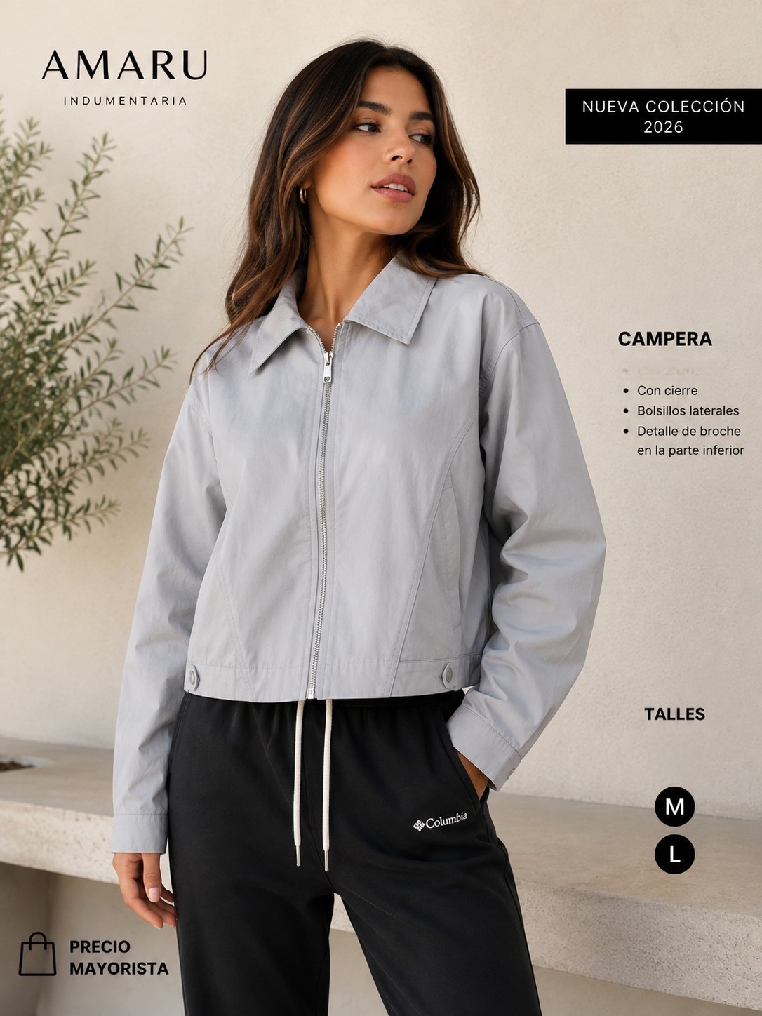 Campera Bomber Hhp - Imagen 2