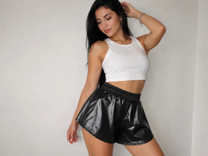Shorts Engomado