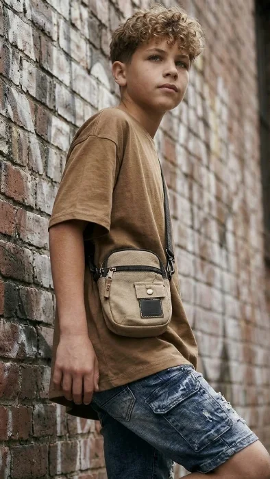 Remera Oversize Niño Liso