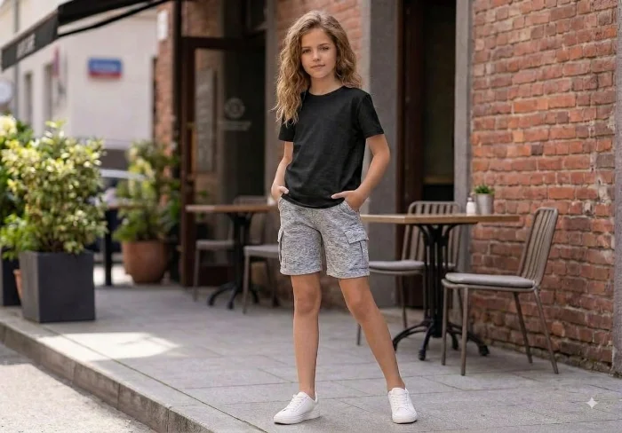 Remera Oversize Nena Liso