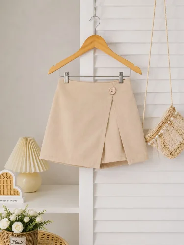 Short Pollera Boton