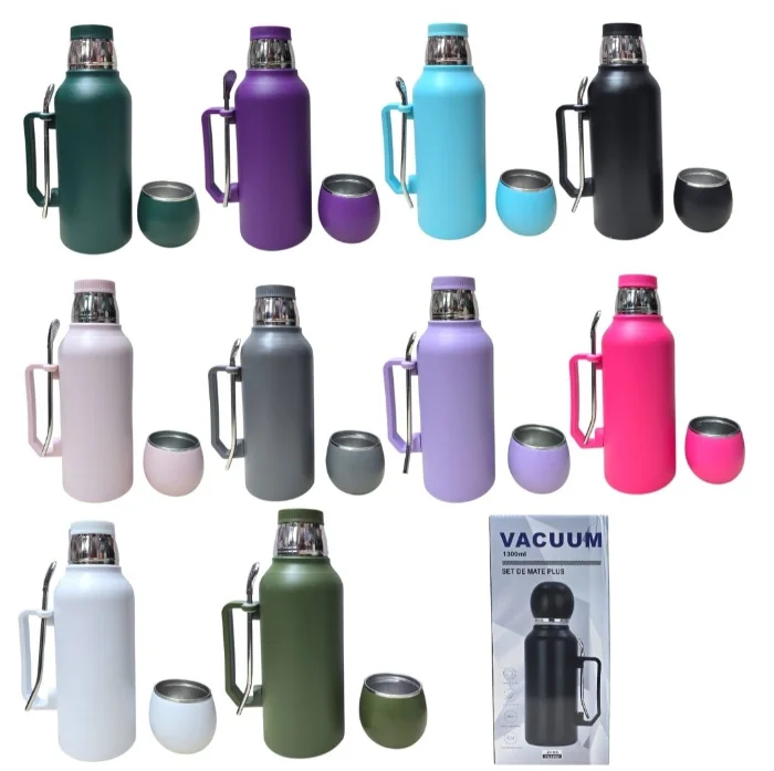 Termo Tipo Stanley C/mate y Bombilla 1300ml (t-172)