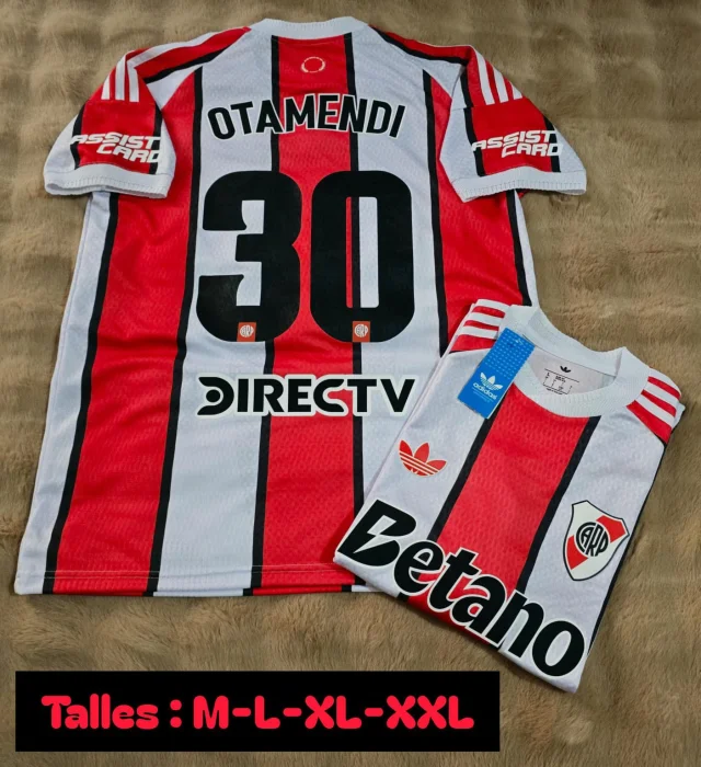 Camiseta Suplente River Plate con Dorsal