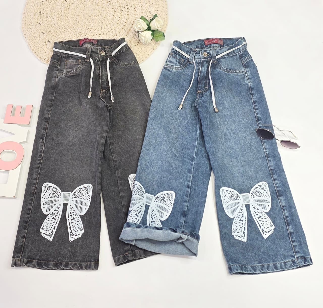 P/wide Leg Buns para Niña - Imagen 2