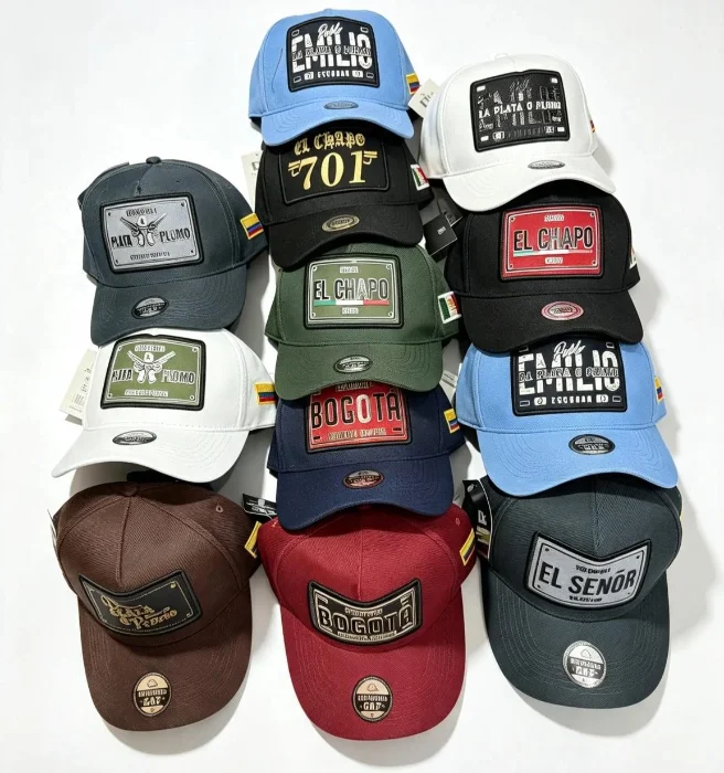 Gorra de Plata y Plomo Chapo