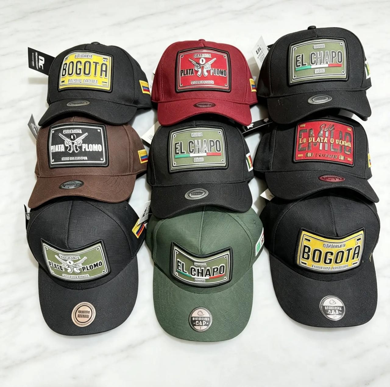Gorra de Plata y Plomo Chapo - Imagen 2