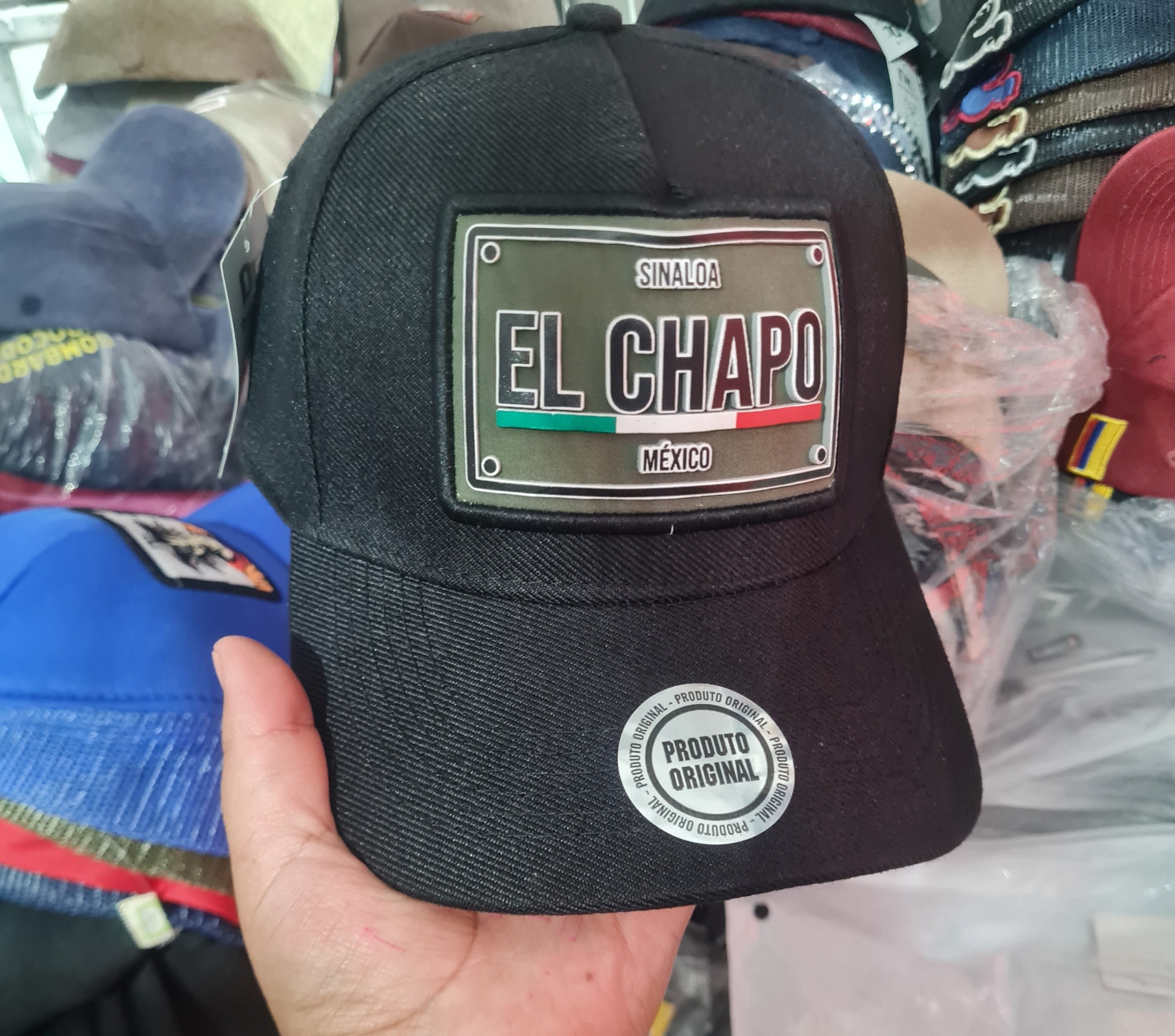 Gorra de Plata y Plomo Chapo - Imagen 3