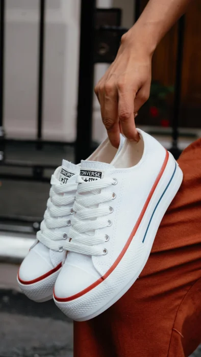 Zapatillas Nacional All Star  Blanco de Lona