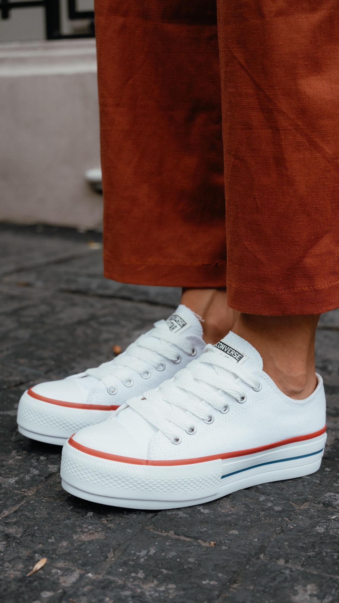 Zapatillas Nacional All Star  Blanco de Lona - Imagen 2