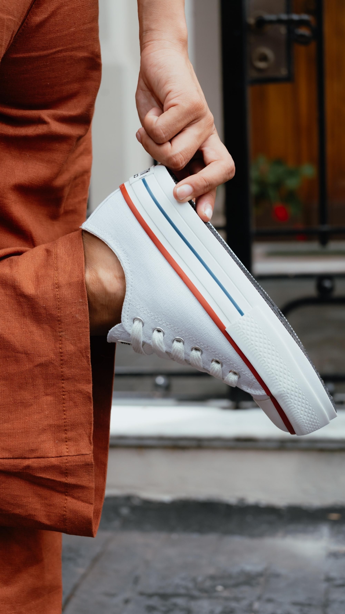 Zapatillas Nacional All Star  Blanco de Lona - Imagen 3