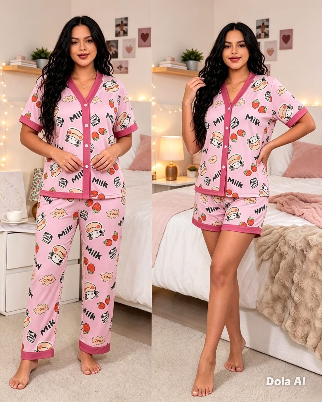 Pijama Valentina Importado - Imagen 2