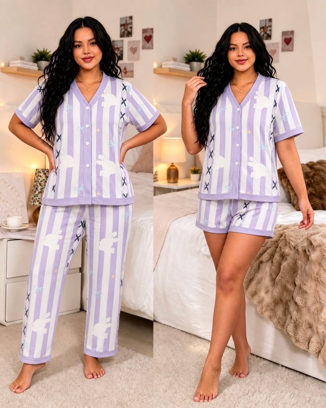 Pijama Valentina Importado - Imagen 3