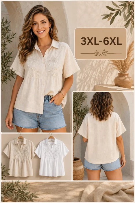 Camisa Broderi