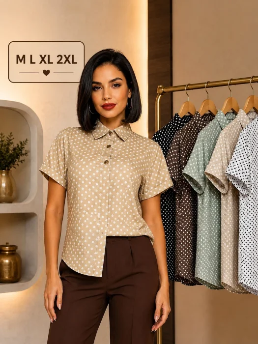 Camisa Lunares
