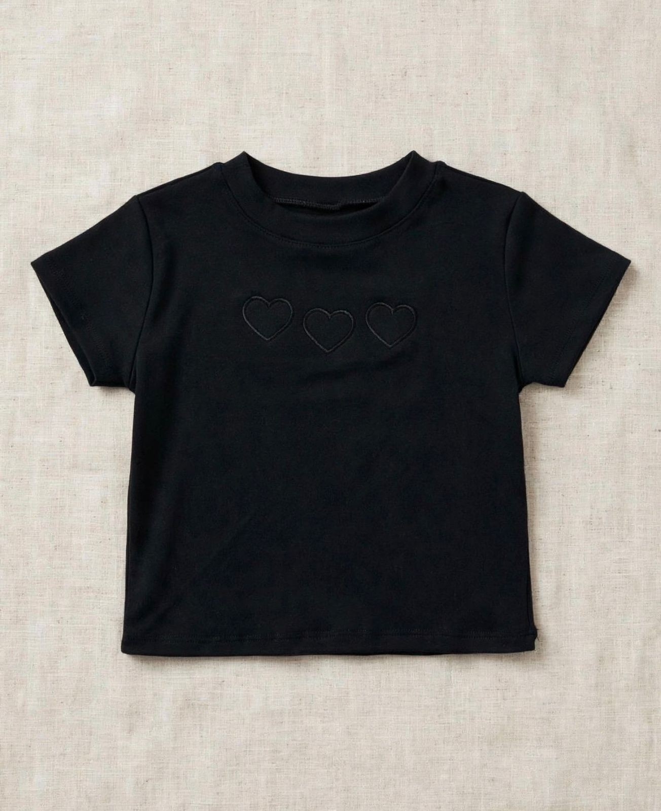 Remera Corazón Bordada - Imagen 2