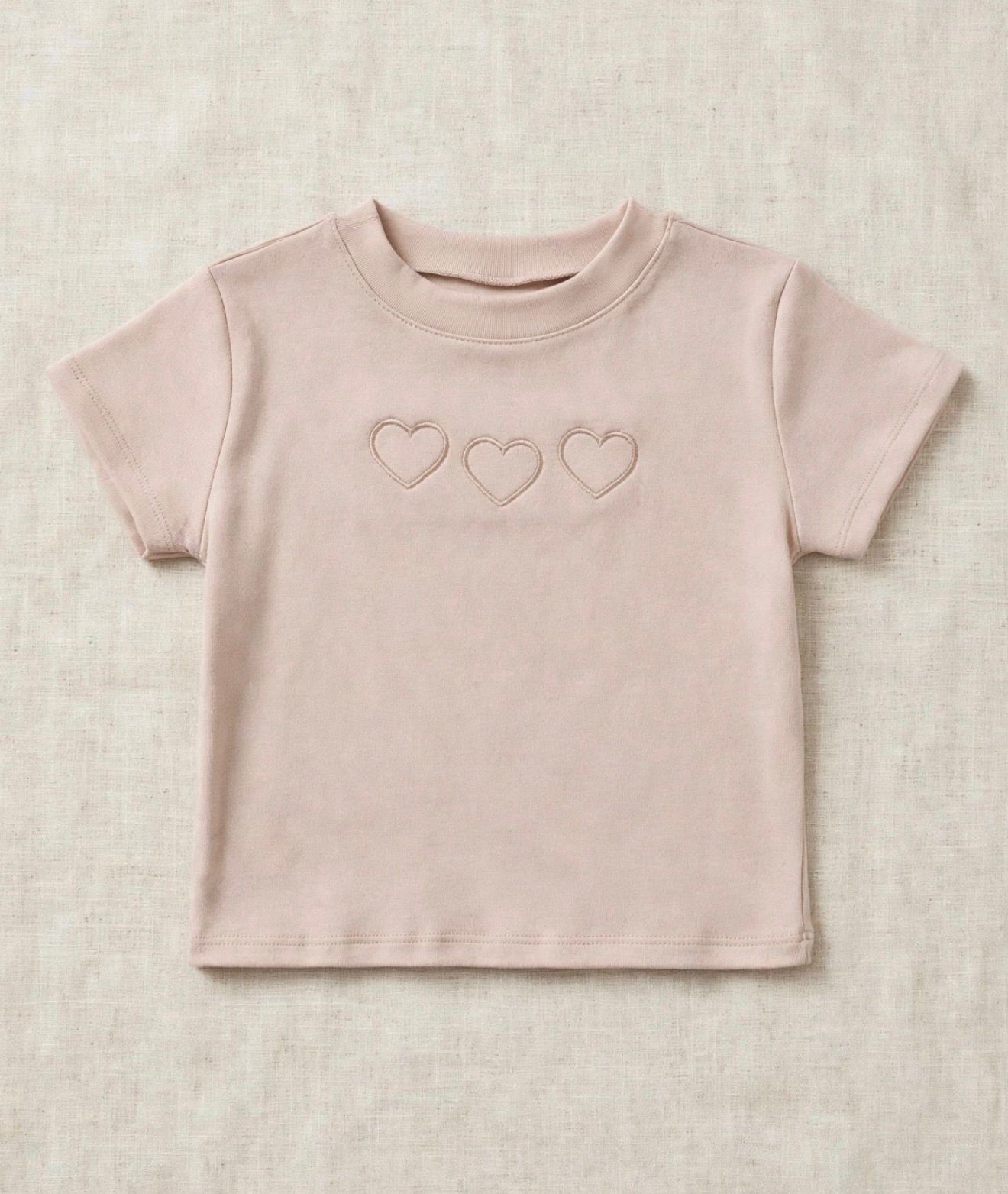Remera Corazón Bordada - Imagen 3
