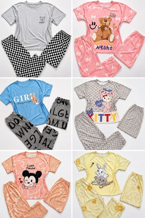 Pijamas Importados 3 Piezas