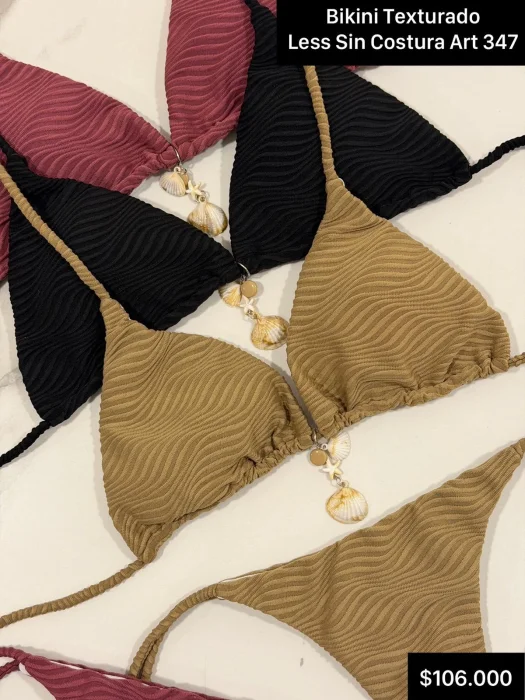 Art 347 Bikini Texturado Less sin Costura