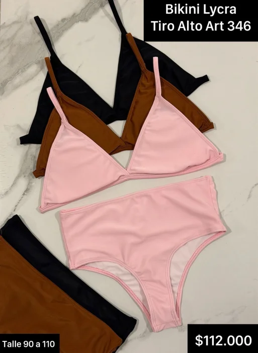 Art 346 Bikini Tiro Alto Lycra