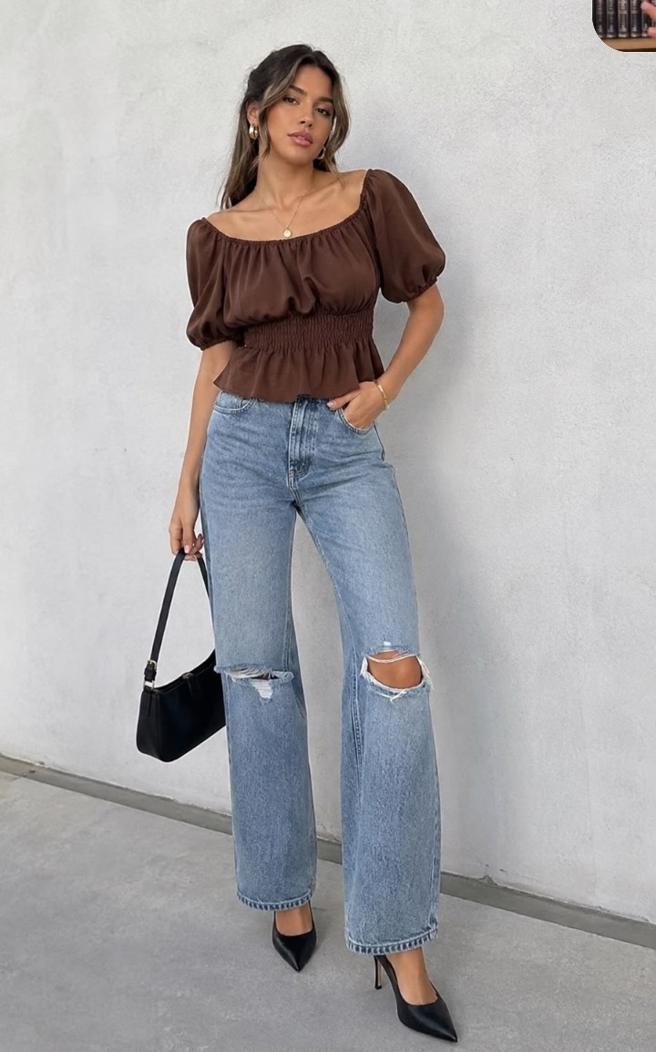Blusa de Lino Cey M/c - Imagen 2