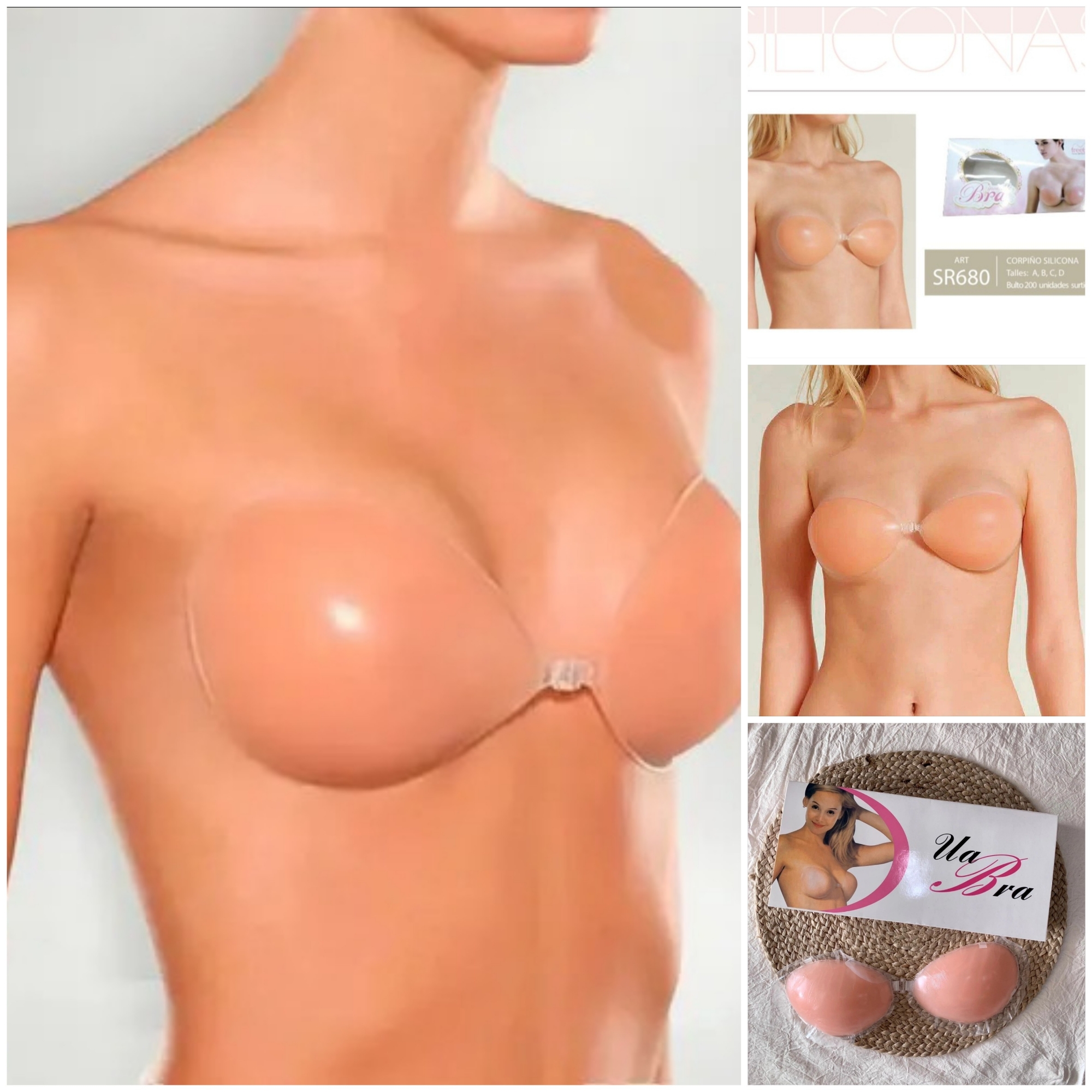 *(art:sr680) Corpiño Silicona* - Imagen 6