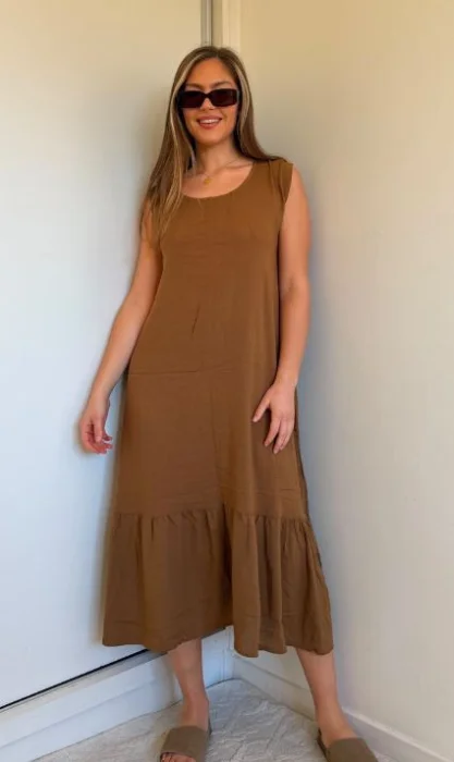 Vestidos Largos de Lino