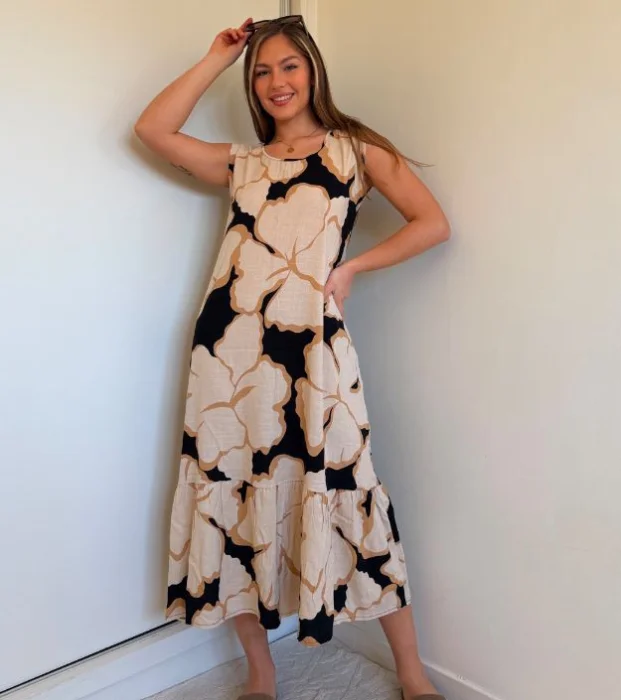 Vestidos Largos Estampado