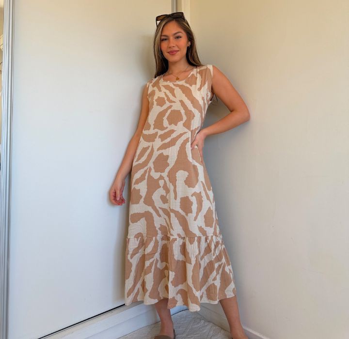 Vestidos Largos Estampado - Imagen 2
